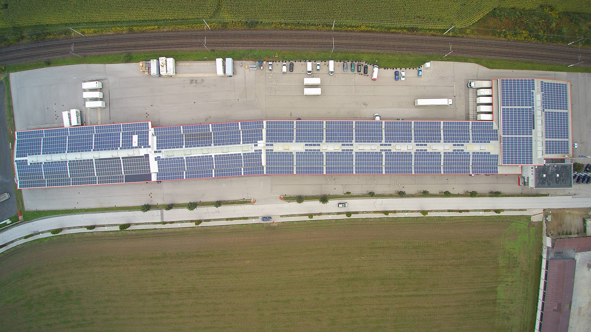 Sonnenkraftwerk St. Veit - DPD Depot